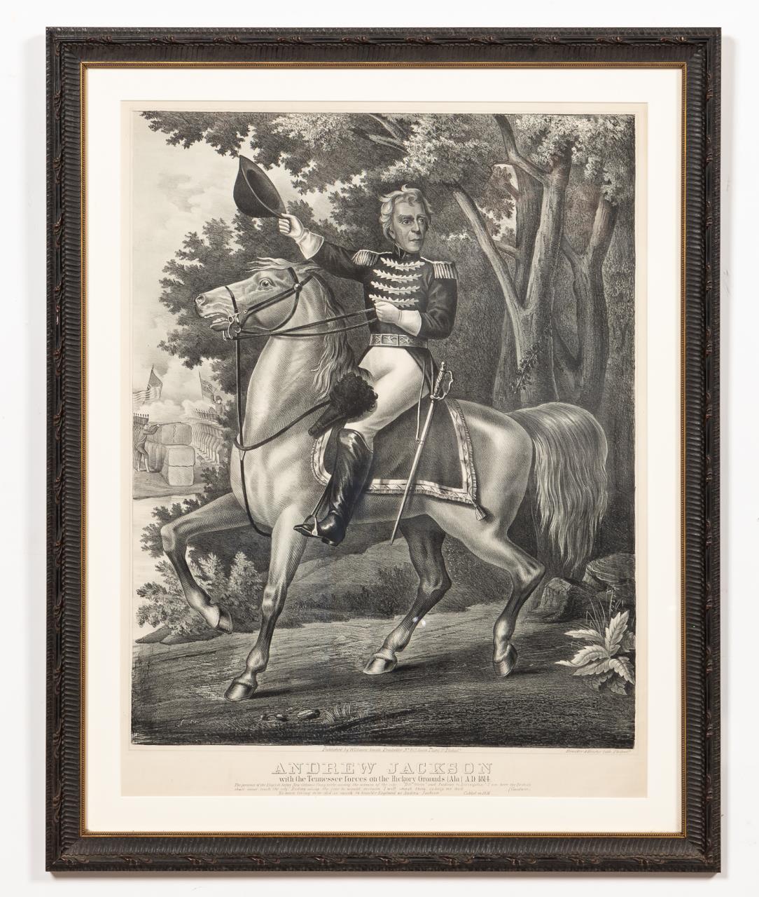 GENERAL ANDREW JACKSON ON HORSEBACK,