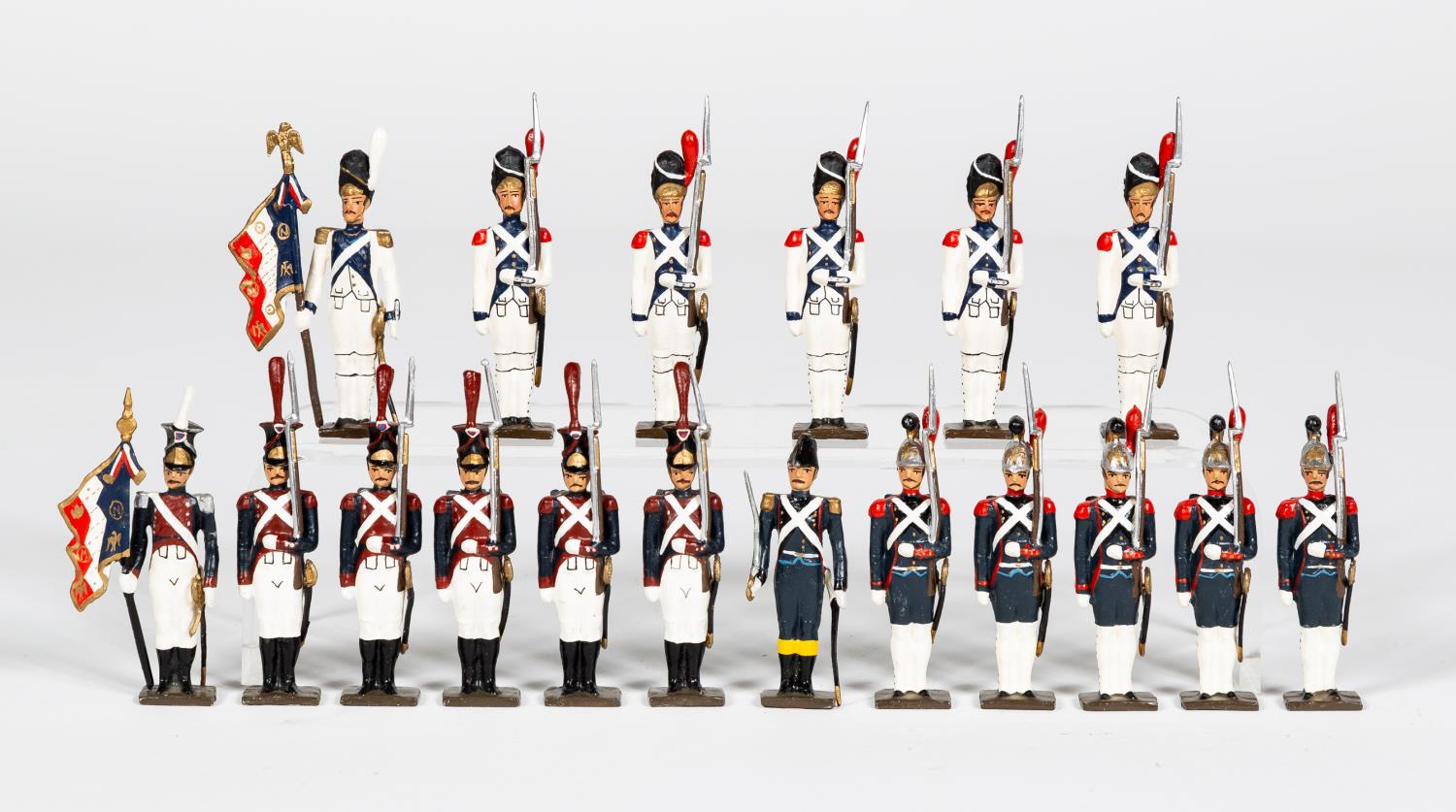 18PC MIGNOT "FRENCH STANDING GUARD"