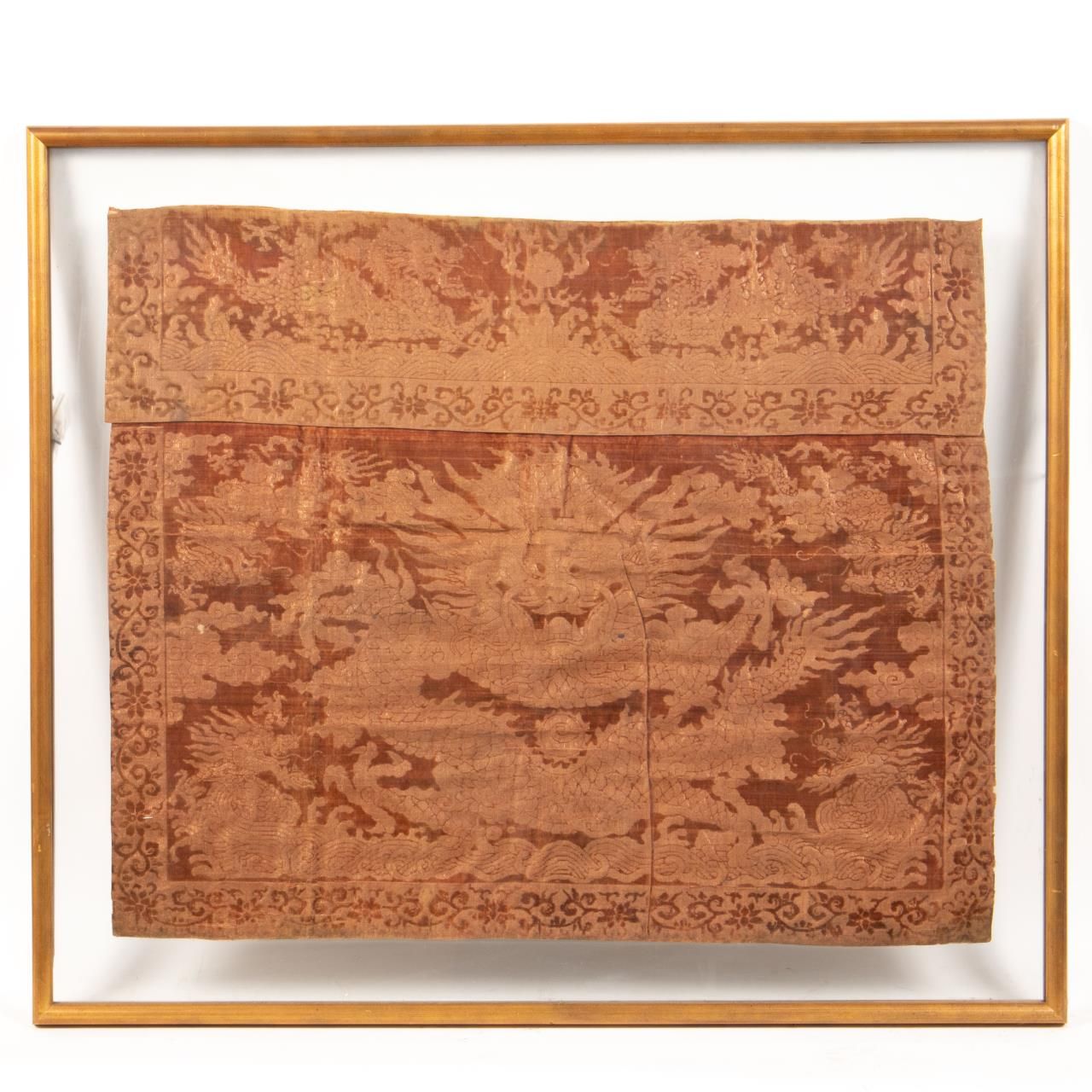 CHINESE MING DYNASTY TAPESTRY FRAGMENT 35d9f5
