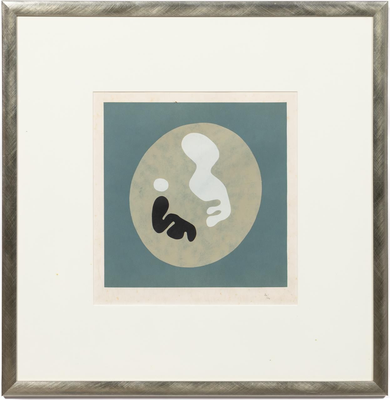 JEAN HANS ARP, UNTITLED COLORED