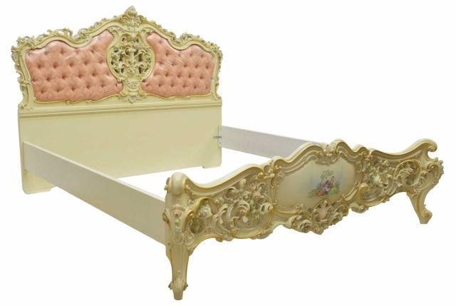 LOUIS XV STYLE PARCEL GILT PAINTED 35b6e2