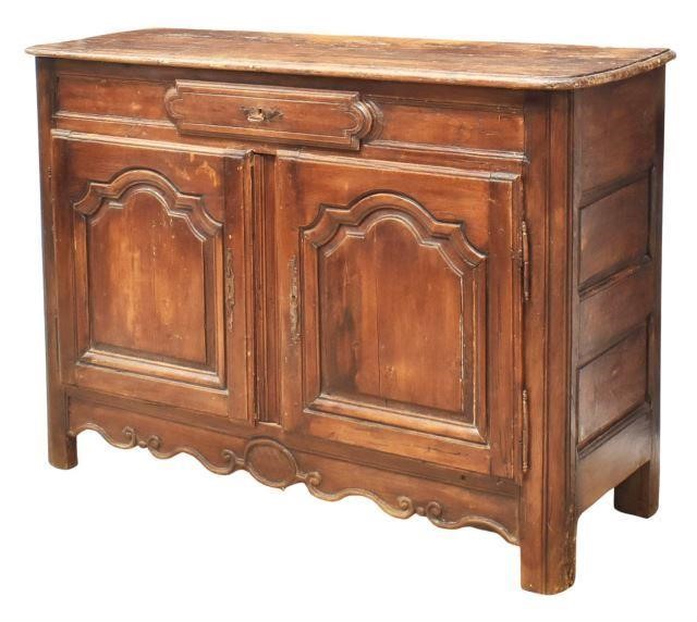 FRENCH PROVINCIAL OAK SIDEBOARD,