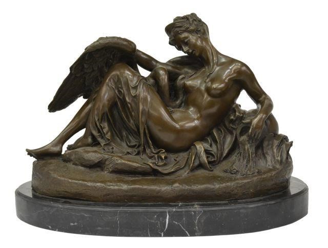 AFTER CARRIER LEDA & THE SWAN BRONZE