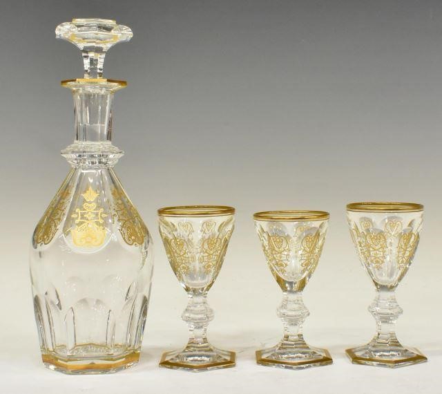  4 BACCARAT EMPIRE CRYSTAL DECANTER 35b722