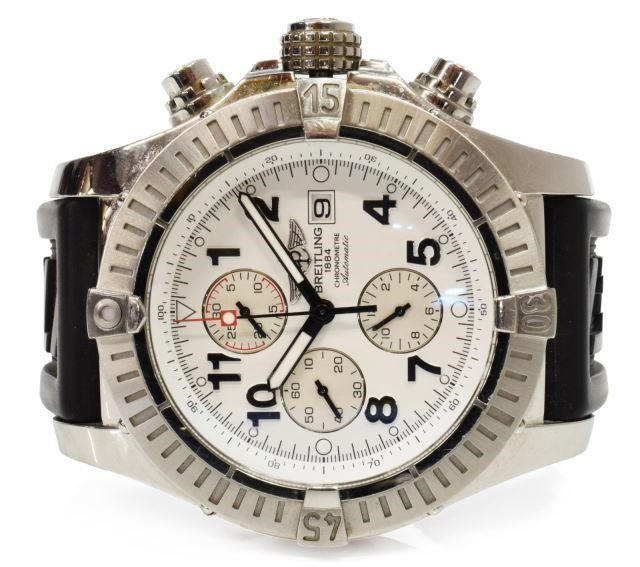 MEN S BREITLING SUPER AVENGER WRISTWATCH  35b72c