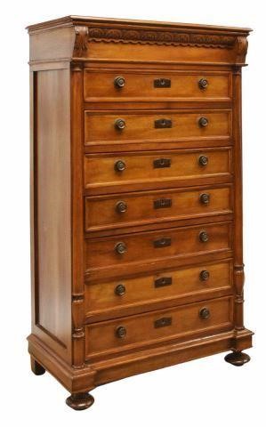 LOUIS PHILIPPE TALL SEVEN DRAWER 35b786