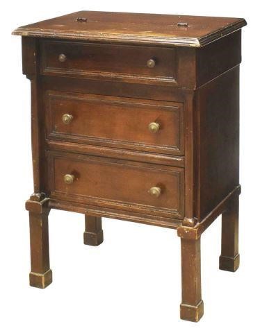 PETITE FRENCH EMPIRE STYLE MAHOGANY