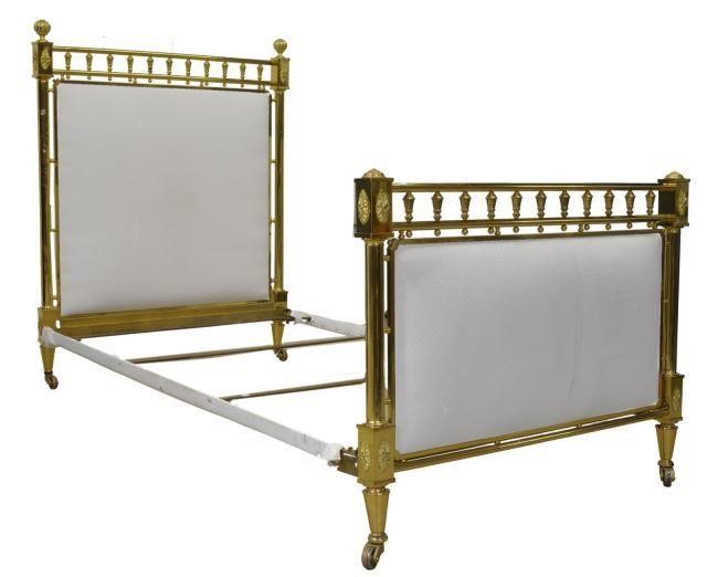 ITALIAN GILT METAL UPHOLSTERED 35b7d8