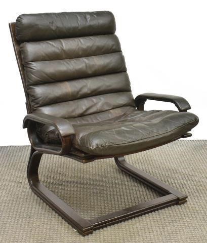 DANISH MID-CENTURY BENTWOOD LEATHER