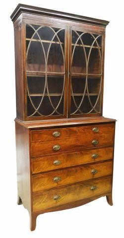 GEORGIAN PERIOD MAHOGANY SECRETARY 35b8d6