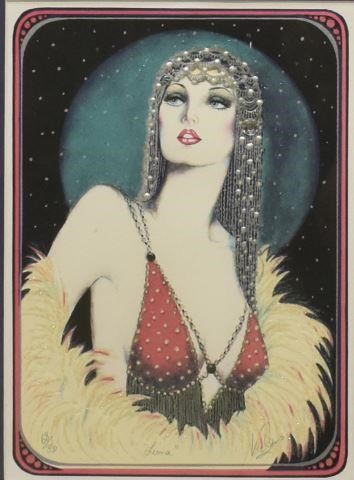 MARY VICKERS LITHOGRAPH ART DECO 35b99d