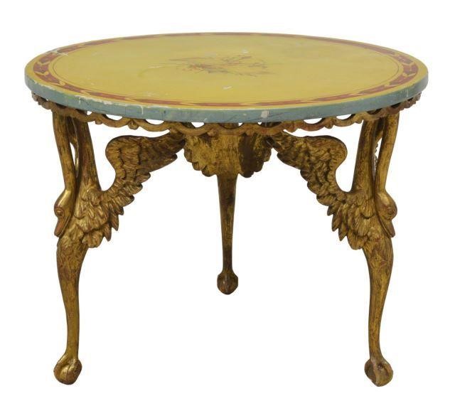 FRENCH EMPIRE STYLE PAINT DECORATED 35b9f7