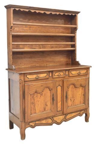 PROVINCIAL LOUIS XV STYLE MIXED WOOD