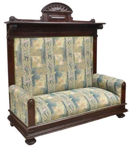 VICTORIAN UPHOLSTERED HIGH BACK 35baad
