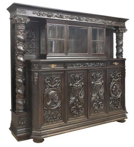 SPANISH RENAISSANCE REVIVAL WELL-CARVED