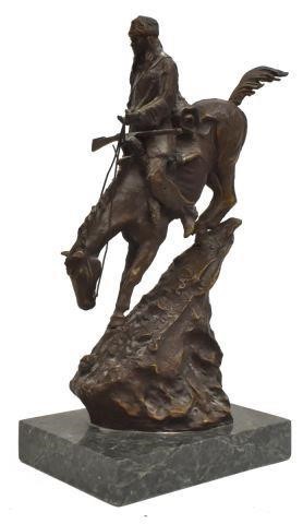 AFTER REMINGTON MOUNTAIN MAN BRONZE