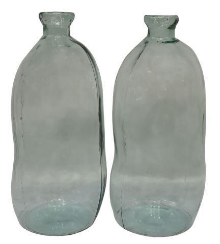(2) LARGE FRENCH GLASS CARBOYS(lot