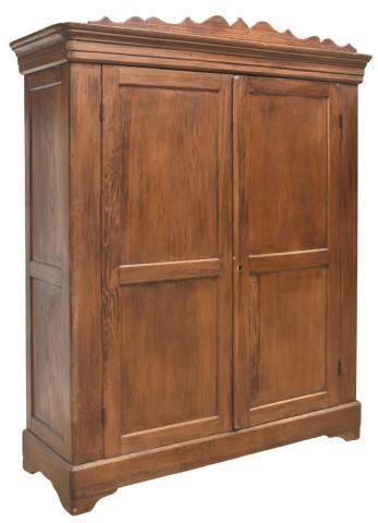 PRIMITIVE TEXAS RUSTIC ARMOIRE  35bc56