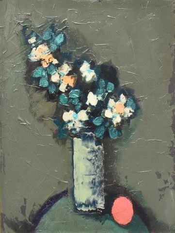 DAVID ADICKES (B.1927) VASE WITH