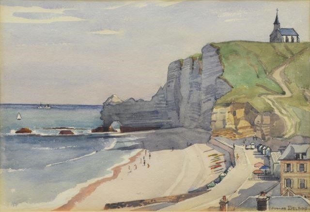 JULIUS DELBOS 1879 1970 CLIFFS 35bc9e