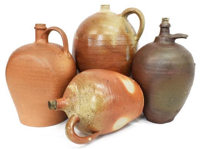  4 FRENCH EARTHENWARE POTTERY 35bce2