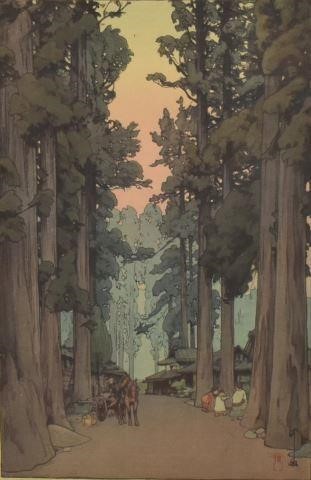 YOSHIDA HIROSHI 1876 1950 WOODBLOCK 35bd04