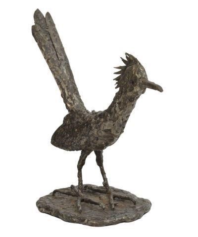 BILL CRAIG STEEL ROADRUNNER SCULPTURE,