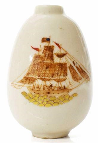 CHINESE EXPORT SNUFF BOTTLE AMERICAN 35bd77