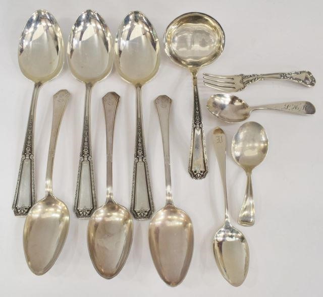  11 STERLING SILVER FLATWARE  35bd94