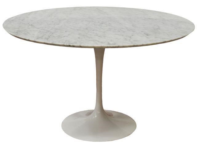 MID-CENTURY MODERN STYLE MARBLE-TOP