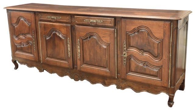 FRENCH LOUIS XV STYLE CARVED OAK 35bde3