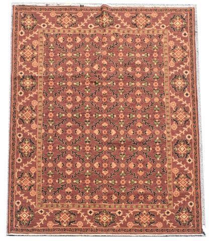 HAND TIED INDIAN SUZANI RUG 9 11 5  35be50