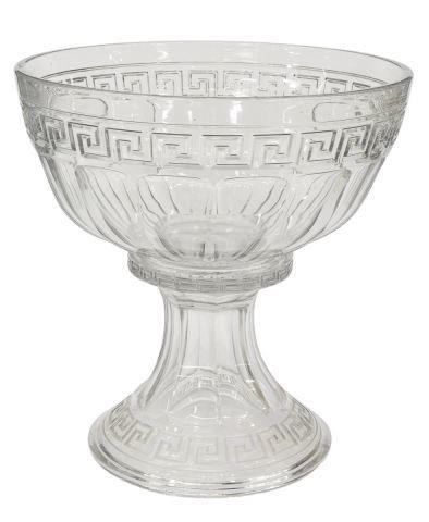 HEISEY GLASS CO. GREEK KEY PEDESTAL