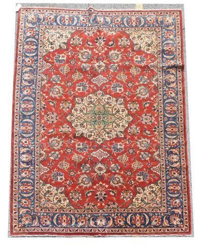 HAND TIED PERSIAN YAZD RUG 10 7 5  35beb1