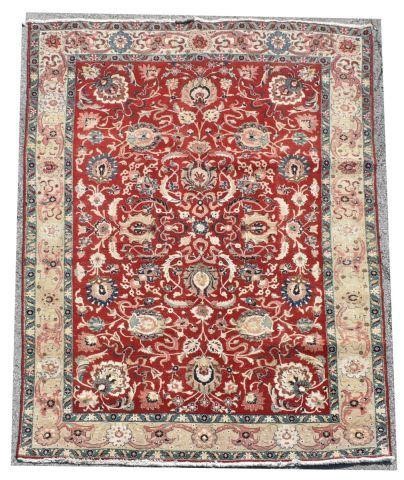 HAND-TIED PERSIAN TABRIZ FLORAL