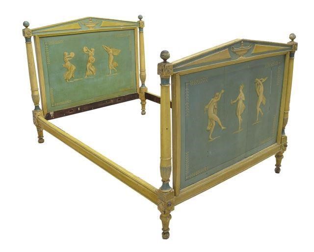 FRENCH DIRECTOIRE STYLE PAINT DECORATED 35bef1