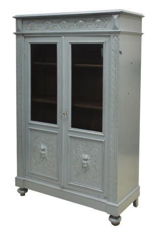 FRENCH HENRI II STYLE PAINTED DISPLAY 35bf0d