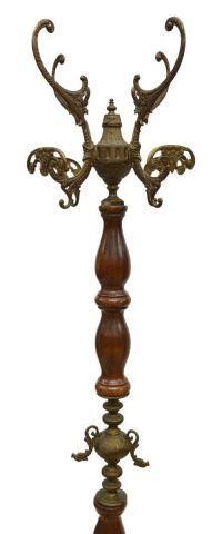 ITALIAN WOOD GILT METAL STANDING 35bf28