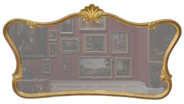 FRENCH LOUIS XV STYLE SHAPED GILT 35bf33