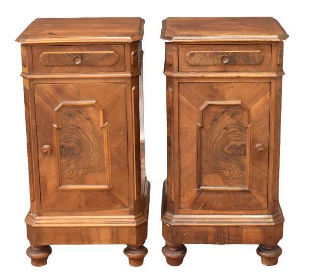  2 LOUIS PHILIPPE PERIOD WALNUT 35bf57