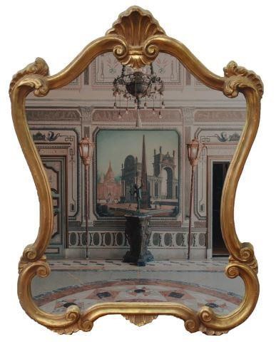 LOUIS XV STYLE FRAMED WALL MIRRORLouis