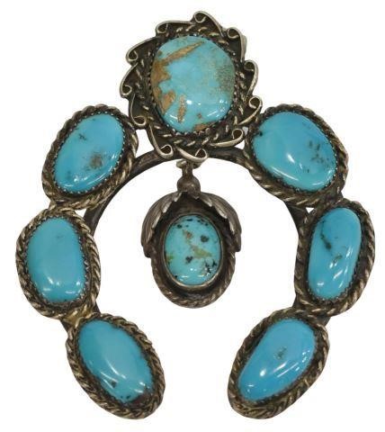 NATIVE AMERICAN SILVER TURQUOISE 35bf9e