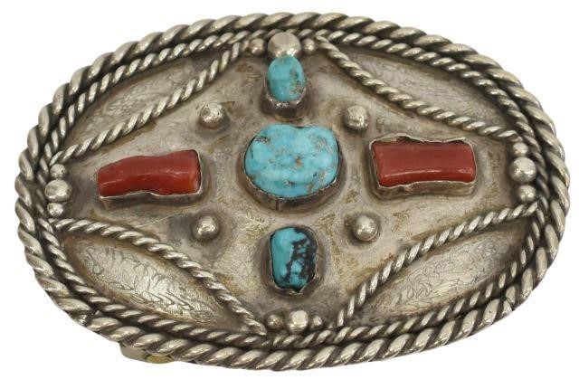 NATIVE AMERICAN SILVER TURQUOISE 35bfb5