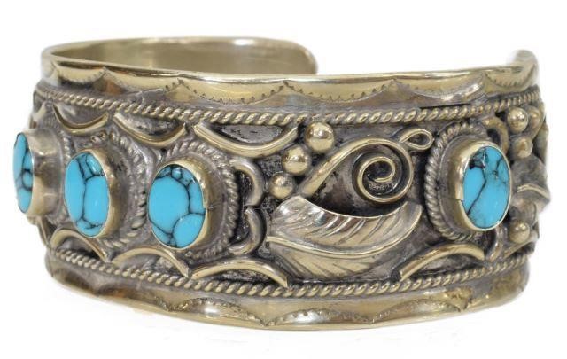 SOUTHWEST STYLE SILVER TURQUOISE 35c03a