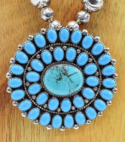 KATHLEEN CHAVEZ NAVAJO TURQUOISE 35c048