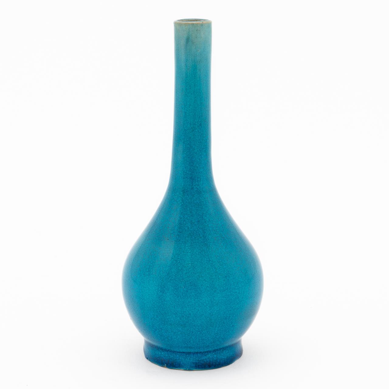 CHINESE DIMINUTIVE TURQUOISE BOTTLE 35c16d