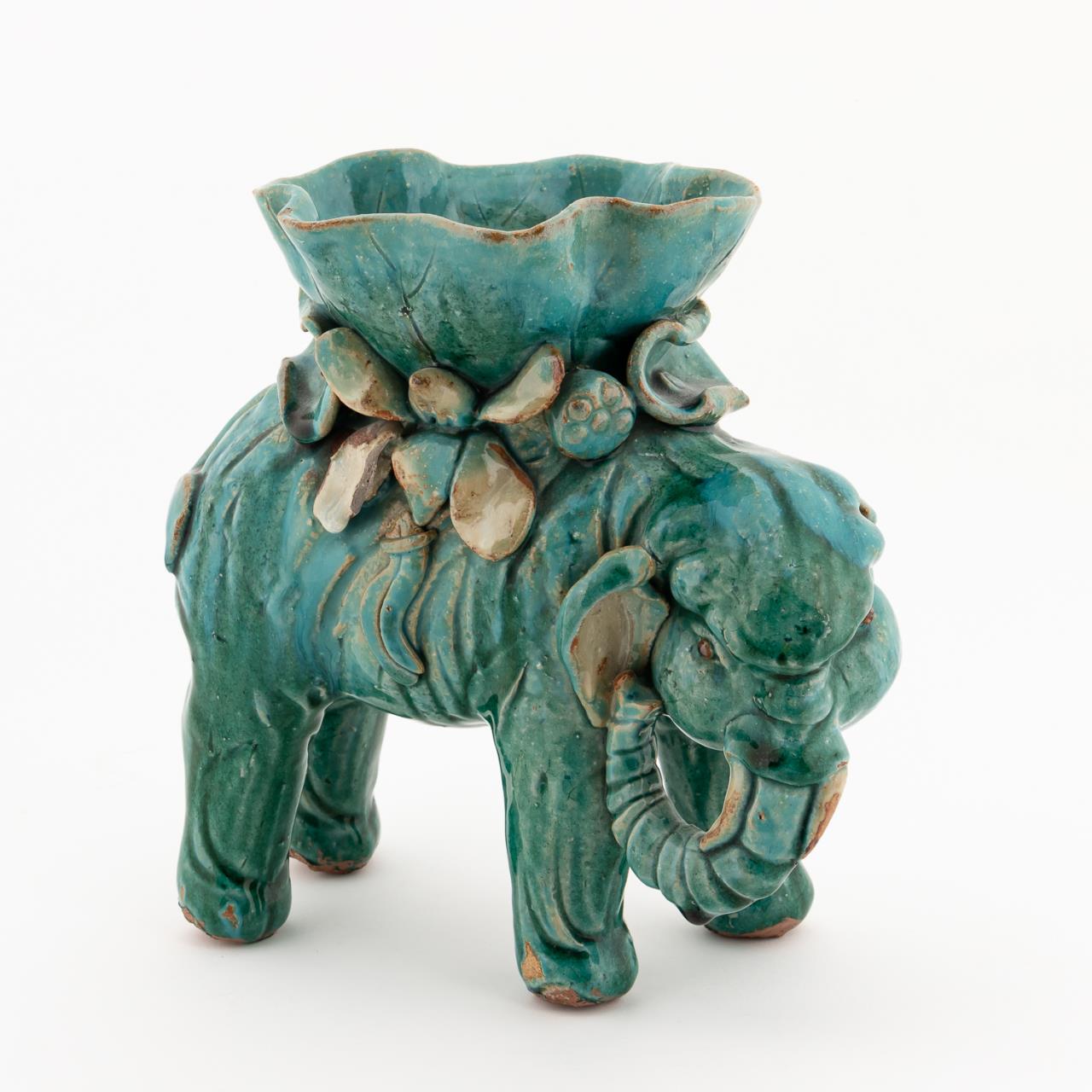 CHINESE TURQUOISE GLAZED CERAMIC 35c1e5