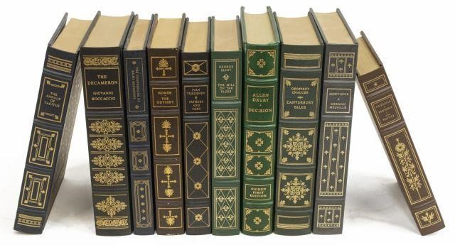 (10) FRANKLIN LIBRARY BOOKS W/ GILT