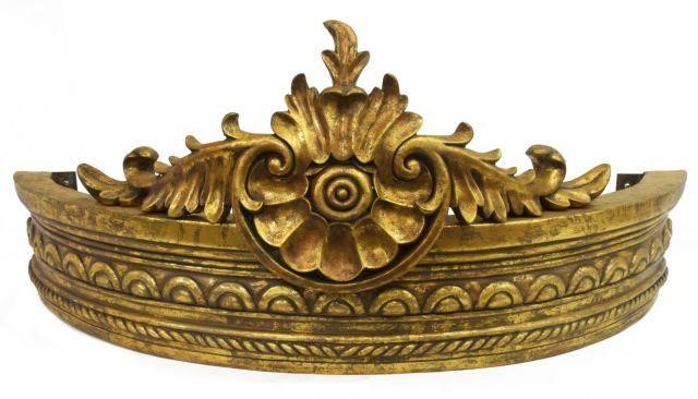 ARCHITECTURAL FRENCH STYLE GILT