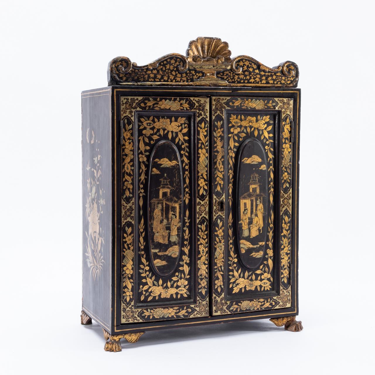 19TH C. CHINESE EXPORT LACQUERED